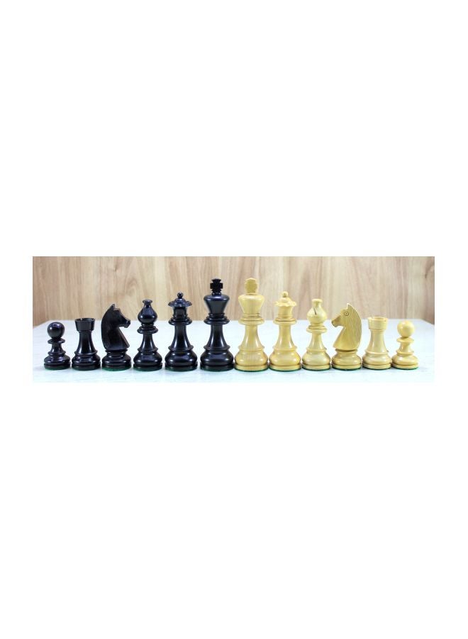 Pack Of 12 Wooden Chess Pieces