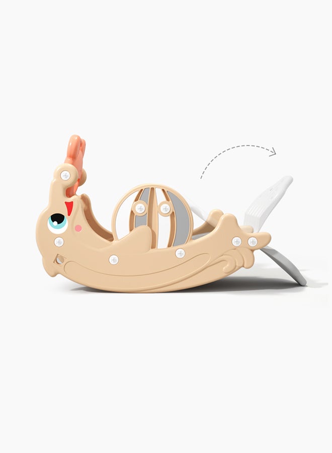 Xiangyu Kids Double Rocking Horse And Slide Multifunction - Indoor 102x34x47cm