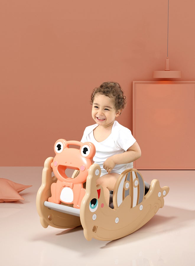 Xiangyu Kids Double Rocking Horse And Slide Multifunction - Indoor 102x34x47cm