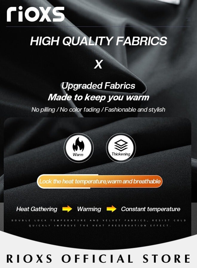 Men's Puffer, Mens Casual Winter Down Cotton Jacket, Warm & Lightweight Puffer Coat, Standing Collar Windproof Outerwear, Slim Fit Outdoor Jacket With Side Pockets, Gift For Daddy Husband Boyfriend