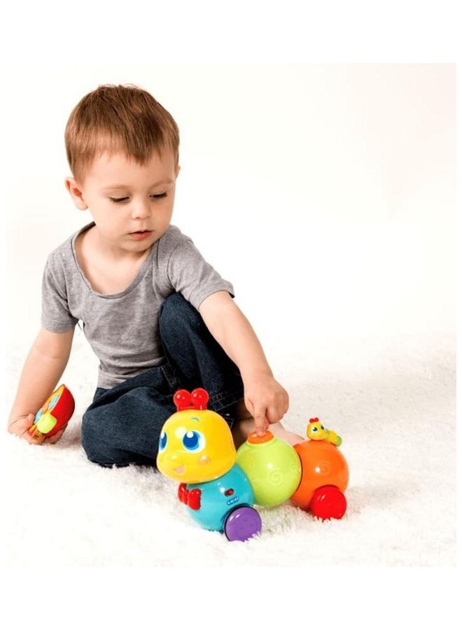 Remote Control Wriggle ‘N Giggle Caterpillar Toy 2x30x16cm