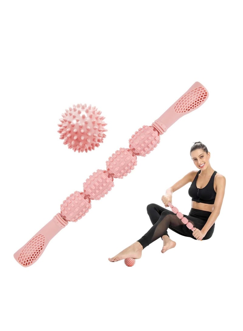 Fascia Muscle Roller - Cellulite Massager - Fascia Roller for Cellulite and Sore Muscles - Neck, Leg, Back, Body Roller Deep Tissue Massage Stick Tools