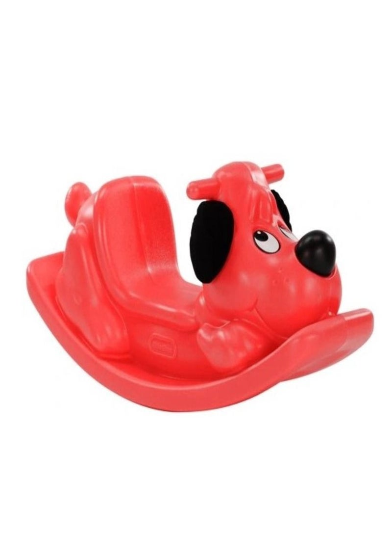 Rocker Rockin Puppy Red