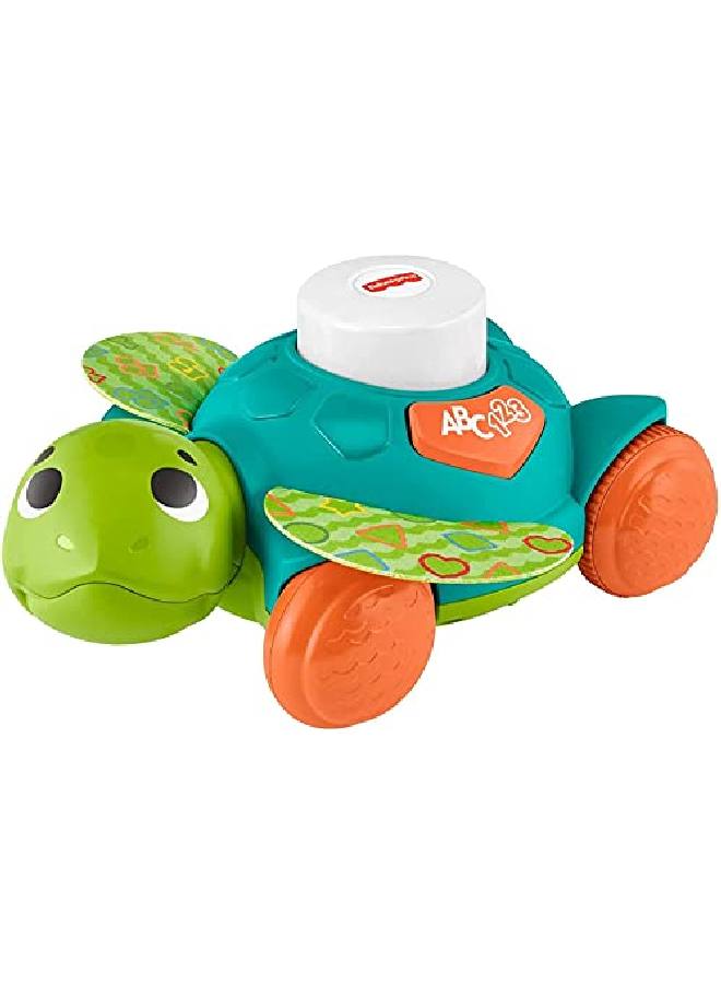 Fisherprice Linkimals Sittocrawl Sea Turtle, Lightup Musical Crawling Toy For Baby, Multi Color