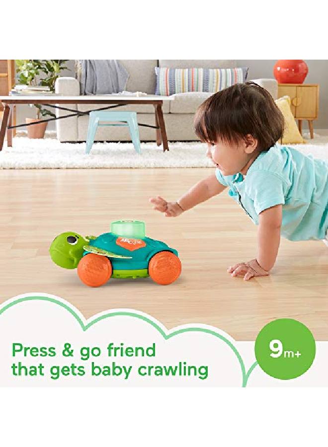 Fisherprice Linkimals Sittocrawl Sea Turtle, Lightup Musical Crawling Toy For Baby, Multi Color