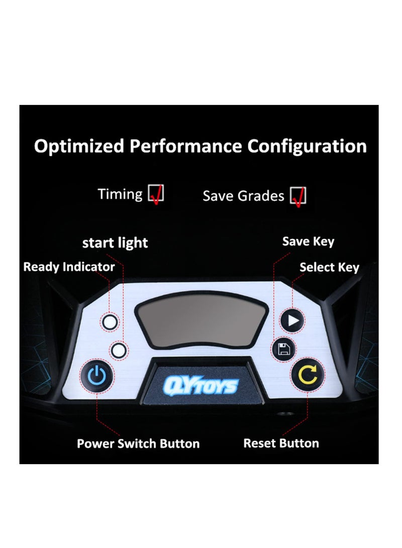 Speed Cup Timer, Touch Control Professional Timer Machine with Display,Speed Cup Timer, Speed Race with Display for Rubiks Cube Puzzle, Stack Competition, Girls Boys Gift