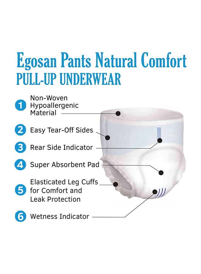 14-Piece Natural Comfort Pants - Large