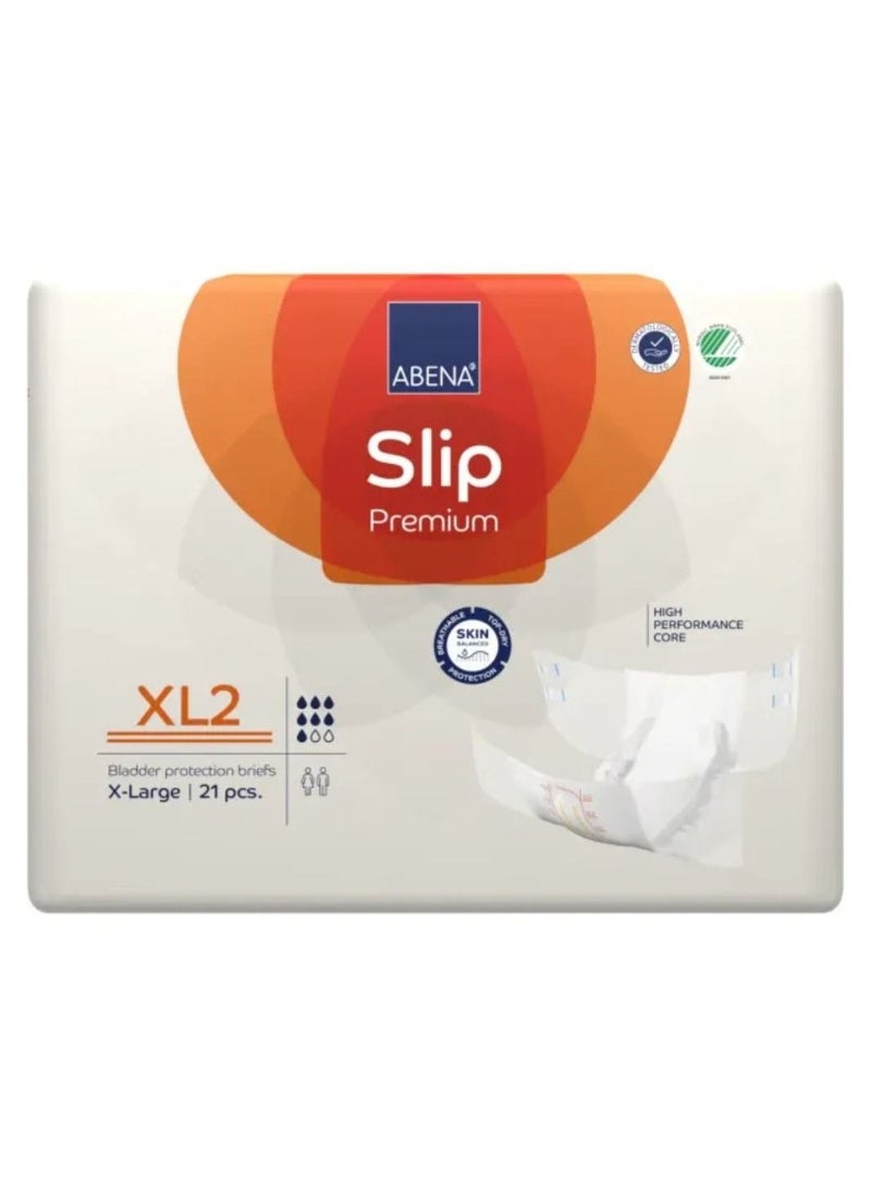 Slip Premium XL2 Diapers 21's