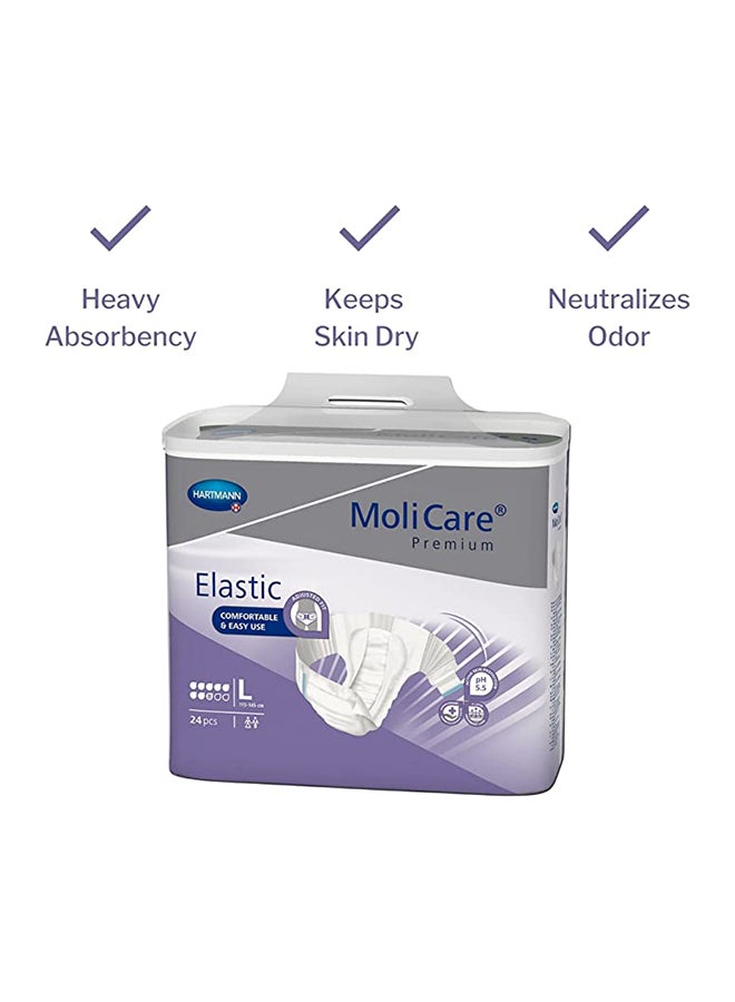 Paul Hartman Molicare Premium Elastic 8D Brief Size Large