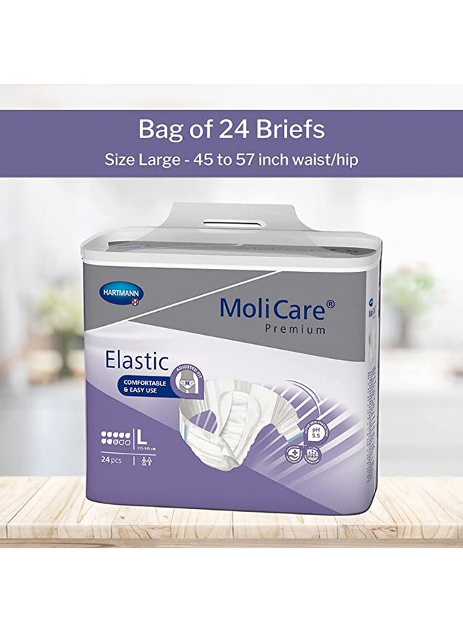 Paul Hartman Molicare Premium Elastic 8D Brief Size Large