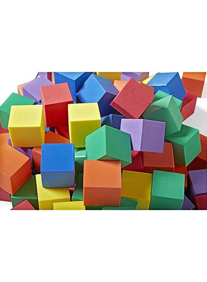 Foam Blocks Counting Cubes For Kids Math 1 Inch Blocks For Preschool Crafts Early Math Manipulatives For Preschool Classroom Supplies For Teachers Elementary (Pack Of 100)