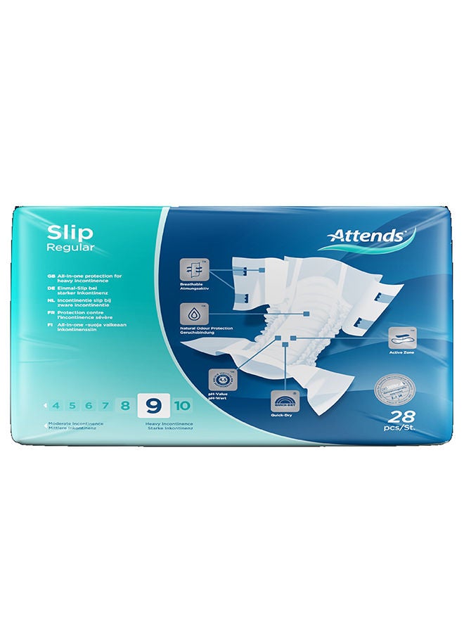 Slip Active 9 Large 28 Pcs