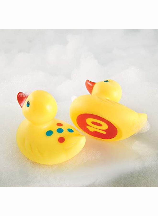 Number Fun Ducks Set Of 10 Multicolor 3 L X 21/2 W In