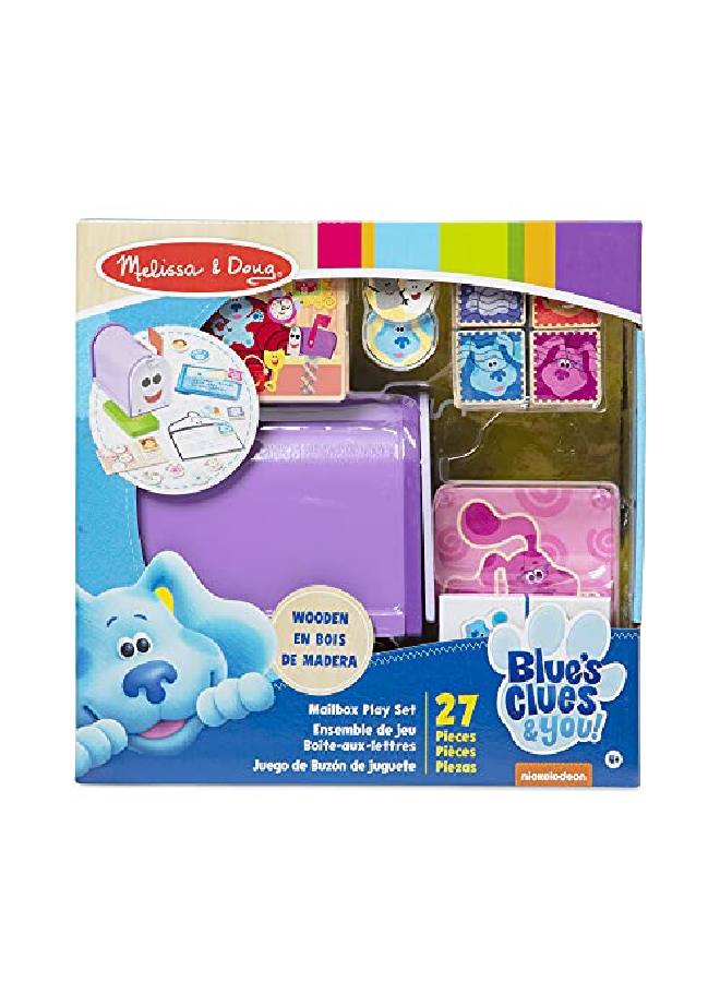 Blue'S Clues & You Wooden Mailbox Play Set (27 Pieces)