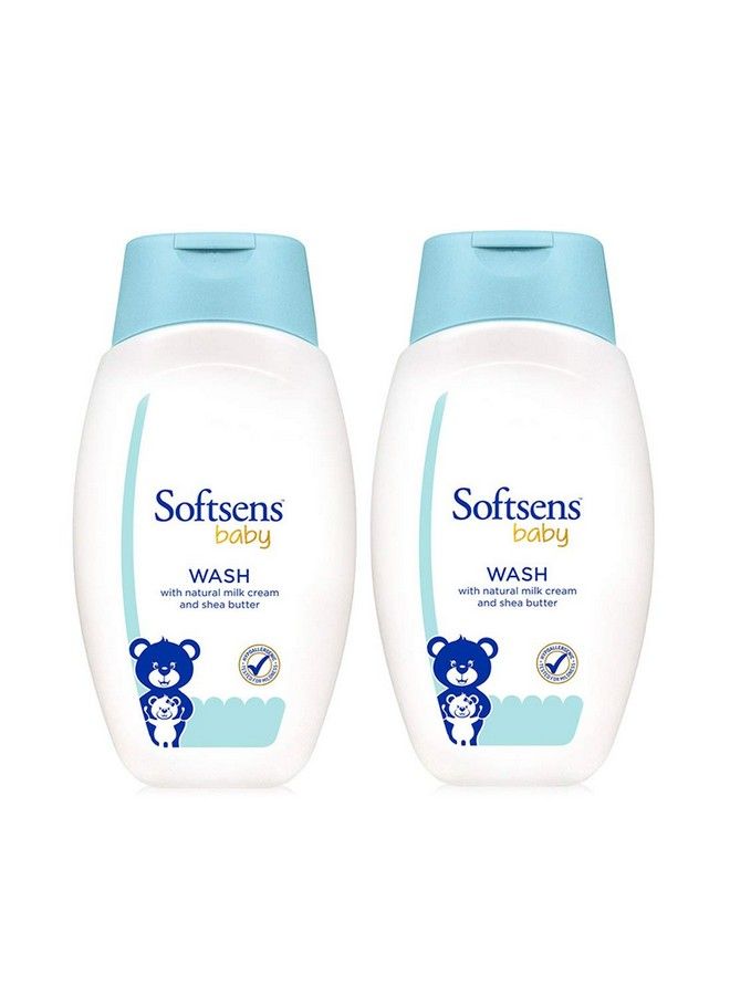 Sotftsens Baby Tear Free Baby Wash With Natural Milk Cream & Shea Butter (200Ml X Pack Of 2)