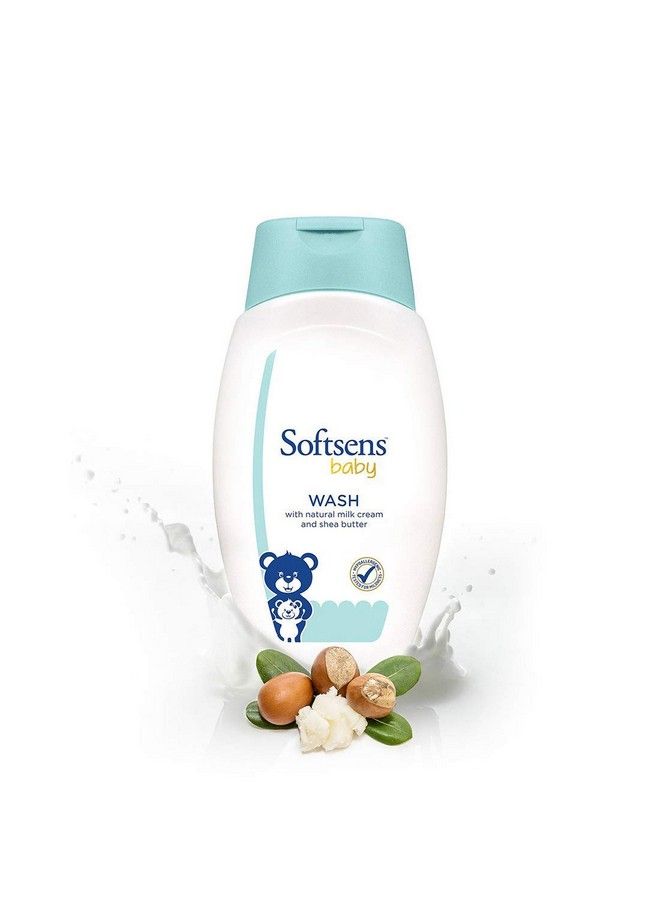 Sotftsens Baby Tear Free Baby Wash With Natural Milk Cream & Shea Butter (200Ml X Pack Of 2)