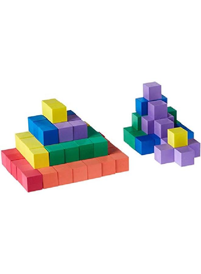 Foam Blocks Counting Cubes For Kids Math 1 Inch Blocks For Preschool Crafts Early Math Manipulatives For Preschool Classroom Supplies For Teachers Elementary (Pack Of 100)