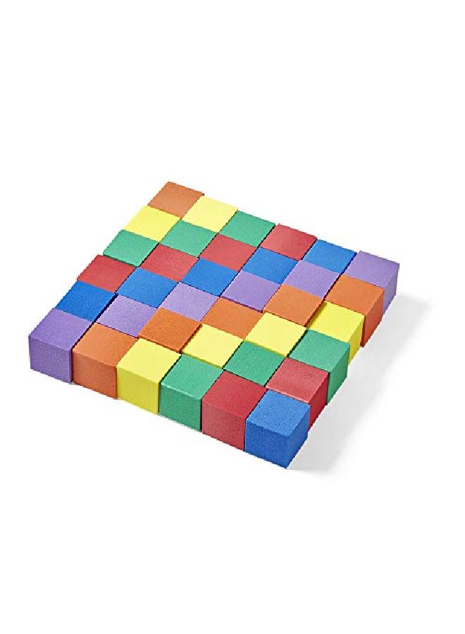 Foam Blocks Counting Cubes For Kids Math 1 Inch Blocks For Preschool Crafts Early Math Manipulatives For Preschool Classroom Supplies For Teachers Elementary (Pack Of 100)