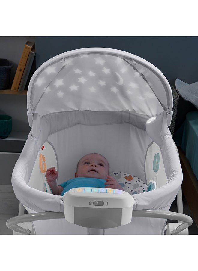 Soothing View Projection Bassinet  Pacific Pebble