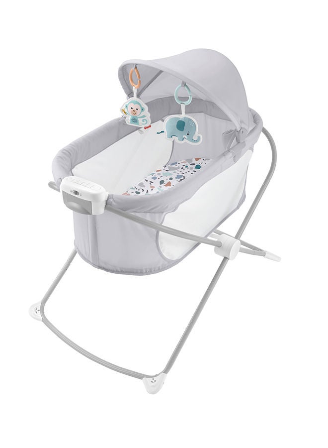 Soothing View Projection Bassinet  Pacific Pebble