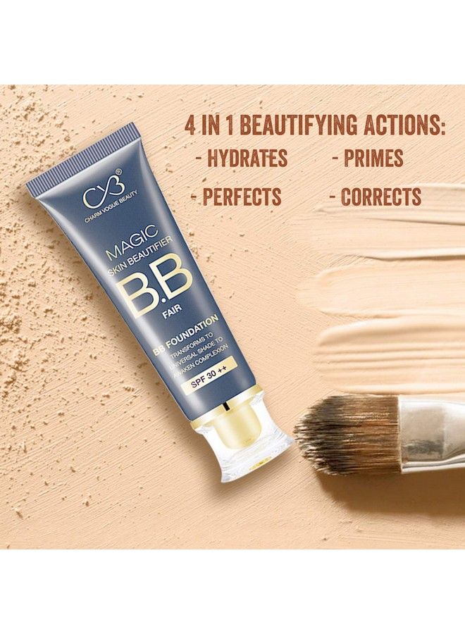 C65 Magic Skin Beautifier Bb Fair Cream For Complexion Enhancer Bb Foundation For Face Makeup Skin Hydration With Spf 30 ++ (Shades 03 50Ml)