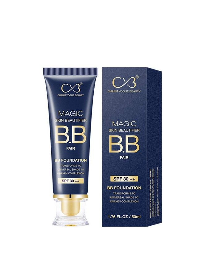 C65 Magic Skin Beautifier Bb Fair Cream For Complexion Enhancer Bb Foundation For Face Makeup Skin Hydration With Spf 30 ++ (Shades 03 50Ml)