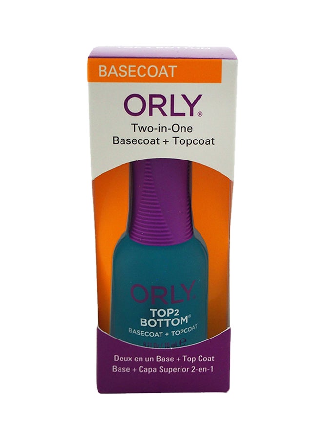 2-In-1 Top 2 Bottom Nail Base Coat And Top Coat Clear