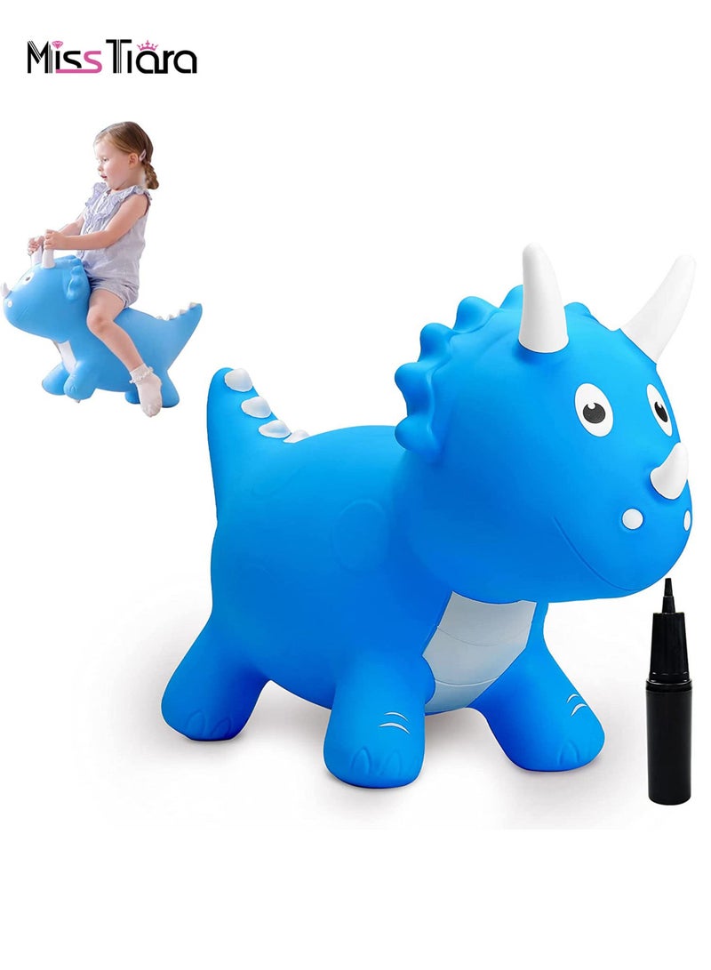 Animal Hopper for Toddler Dinosaur Hopper for Kids Bouncy Horse Hopping Toy, Ride on Dino Hop, Birthday Gift for 2 3 4 5Years Old Hop Along Yard Indoor Outdoor Assorted