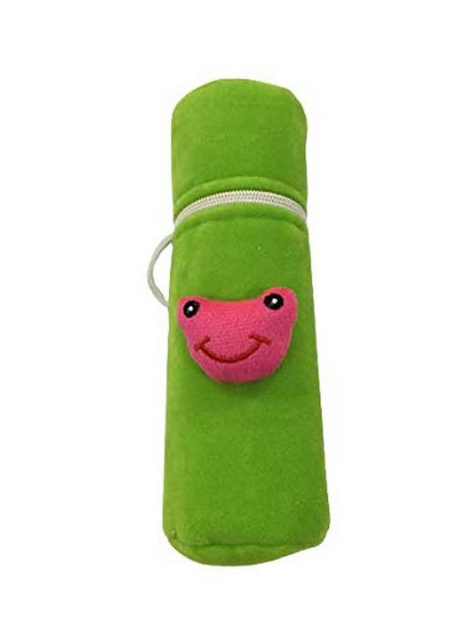 Velvet Bottle Covers For Feeding Bottles With Cute Animal Cartoon Popup 240Ml (Pack Of 2)