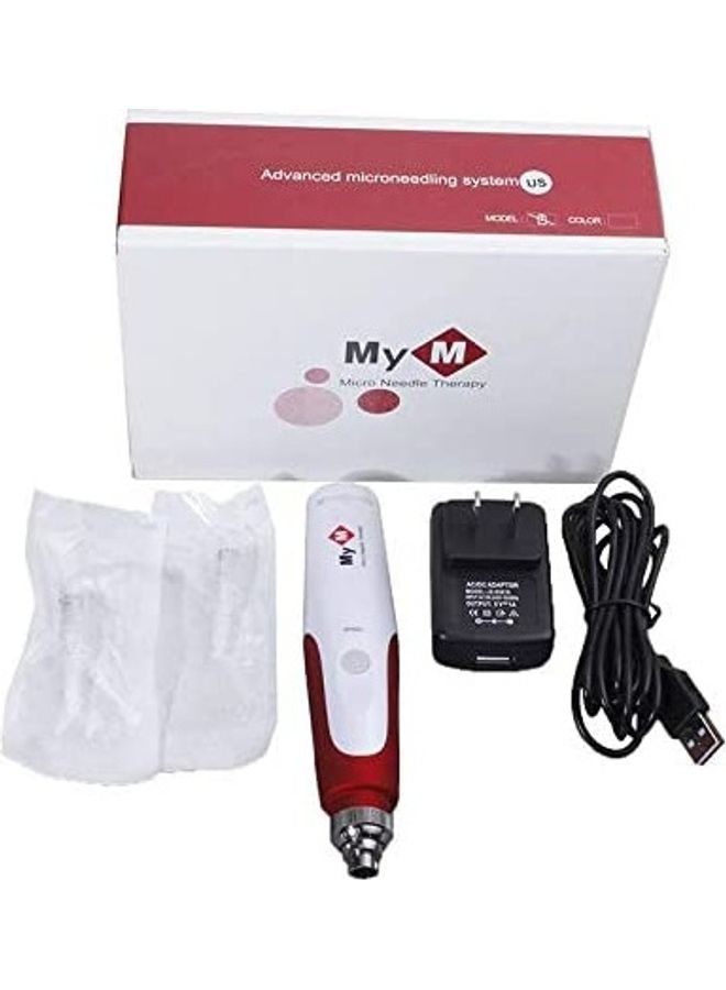 MyM Derma Pen Micro Needle Therapy Derma Roller Dr. pen Skin Care Stamp Auto Anti Aging Micro Needle Roller