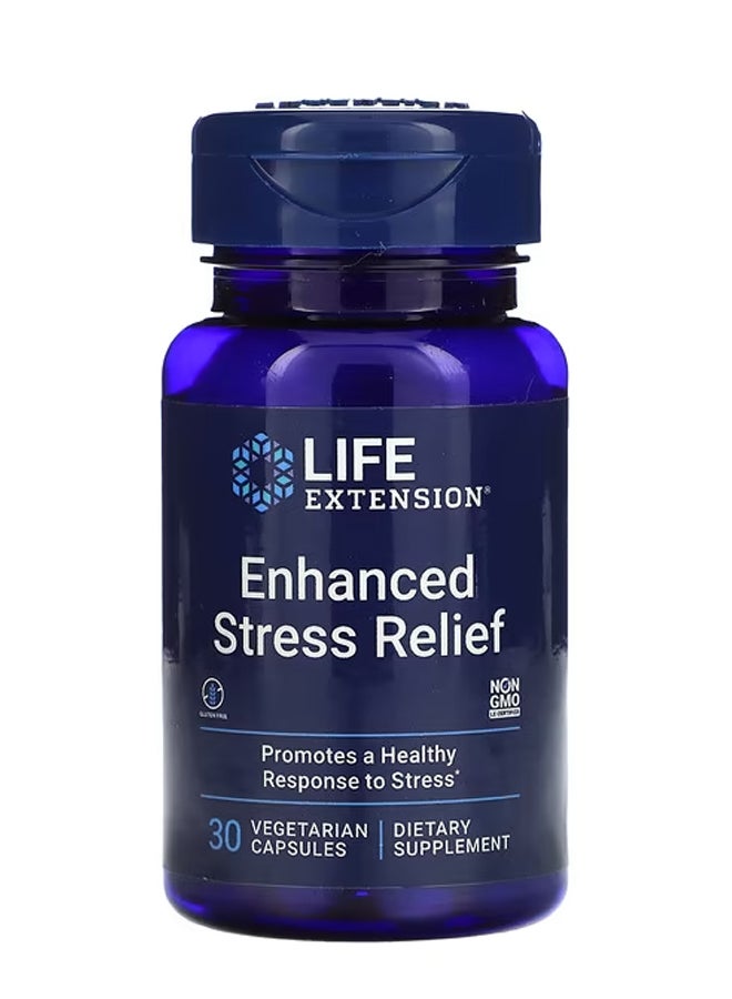 Enhanced Stress Relief 30 Vegetarian Capsules