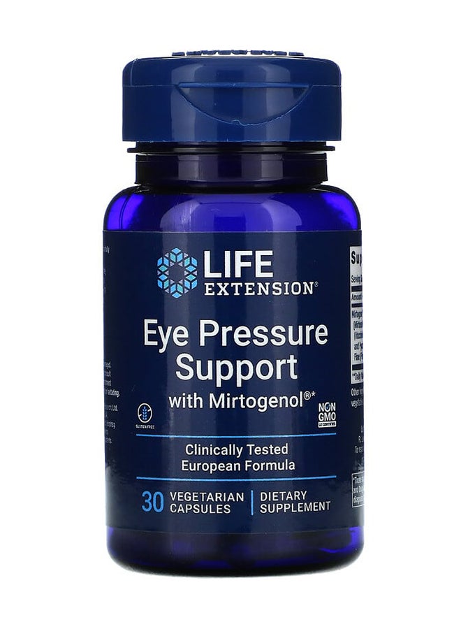 3-Piece Eye Pressure Support Dietary Supplement - 30 Vegetarian Capsules