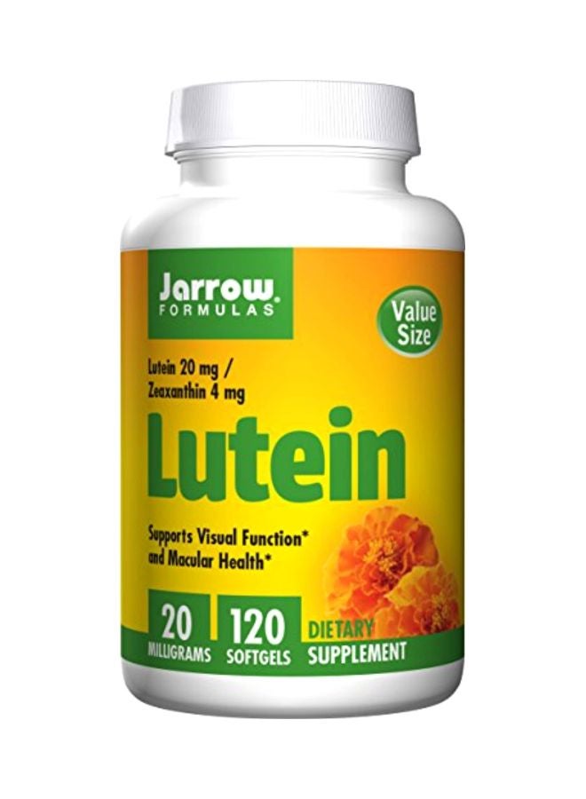 Lutein Zeaxanthin Dietary Supplement 20 mg, 120 Softgels