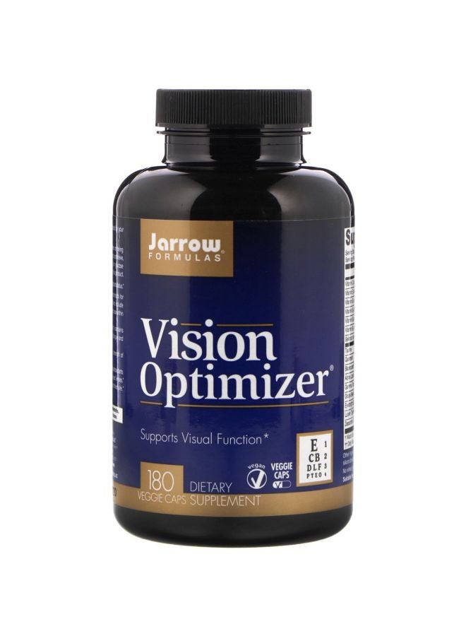 Vision Optimizer Dietary Supplement - 180 Veggie Caps