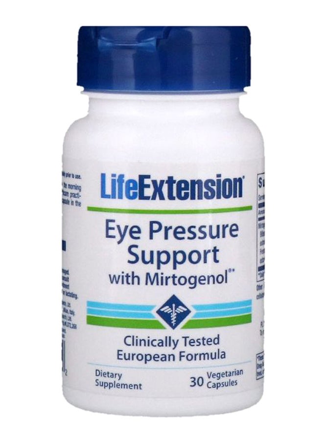 Eye Pressure Support With Mirtogenol - 30 Vegetarian Capsules