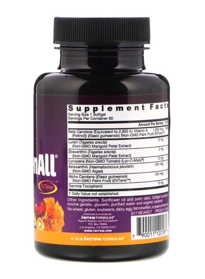 CarotenALL Mixed Carotenoids Complex - 60 Softgels