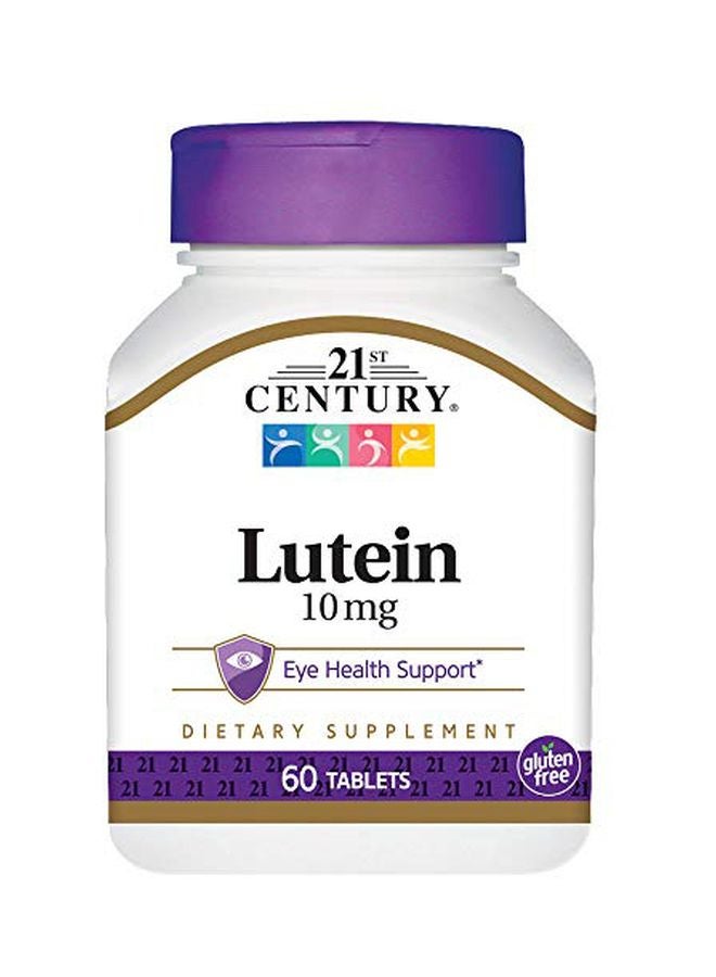 Lutein 10mg Eye Health Support Dietary Supplement - 60 Tablets