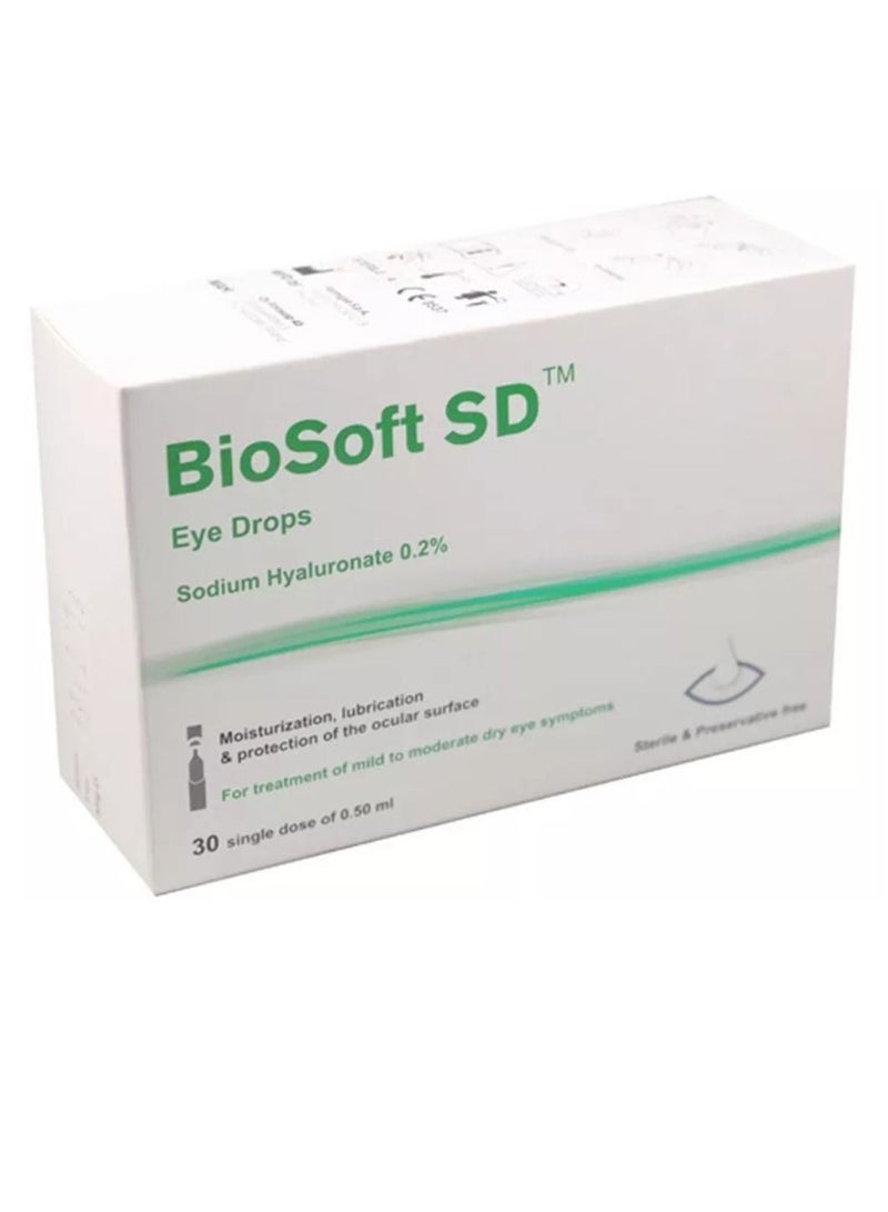 Biosoft SD Eye Drops 0.5ml 30s