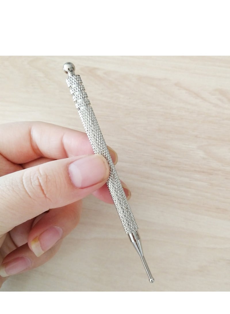 Multi-Condition Ear Seeds Acupuncture Kit, Facial Reflexology Tools, with Acupuncture Ear Press Seeds 600Pcs, Acupuncture Pen, Tweezers