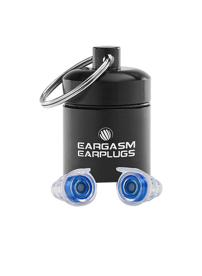 High Fidelity Earplugs For Concerts Musicians Motorcycles Noise Sensitivity Conditions And More - Blue