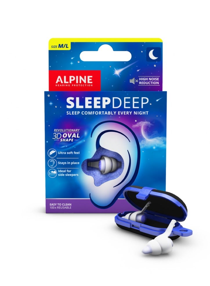 Sleepdeep Multisize Soft Ear Plugs For Sleeping And Concentration