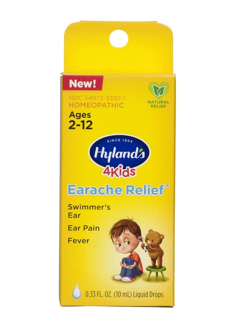 Liquid ear drops for children