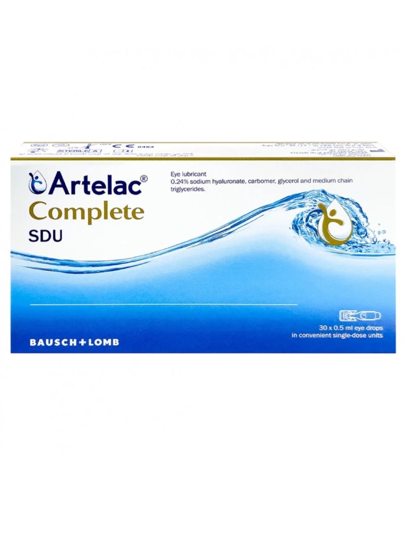 Artelac Complete SDU Moisturizing Eye Drop 0.5ml 30s