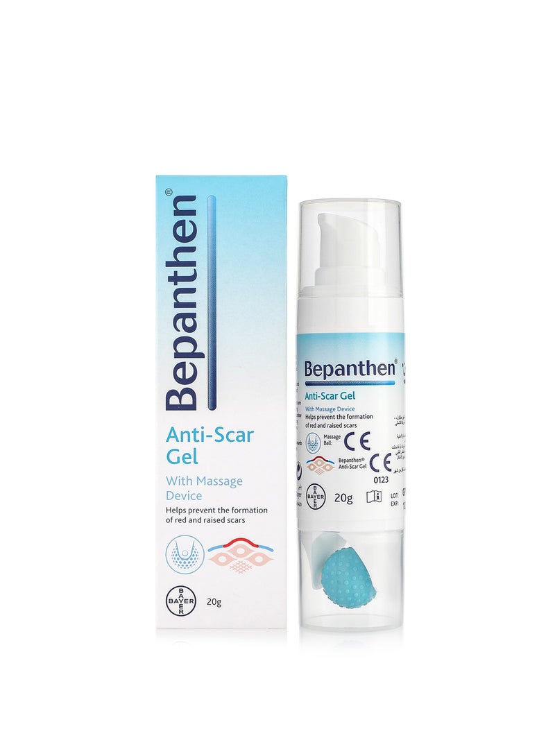 Anti-Scar Gel With Massage Device For Red & Raised Scars 20g