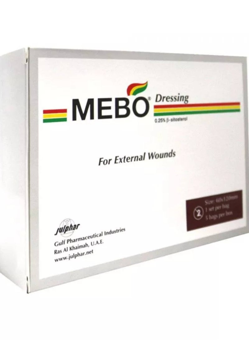 MEBO WOUND DRESS 60X120x 5s