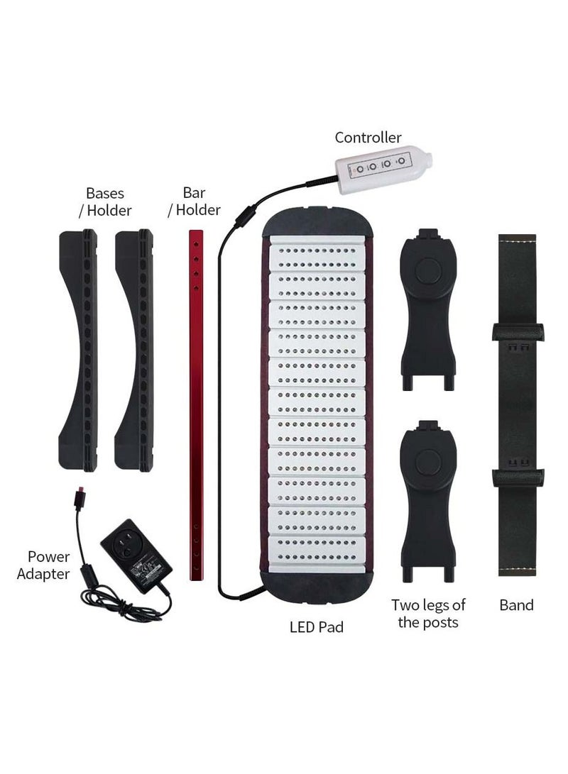 Benilight BeniLed Pro Infrared Red Light Therapy Device- 660nm/850 Nm Pulse Infrared Light Therapy Flexible Device - for Body Fat Loss - Anti-Aging -Pain Relief-FDA Approved Infrared Light Therapy