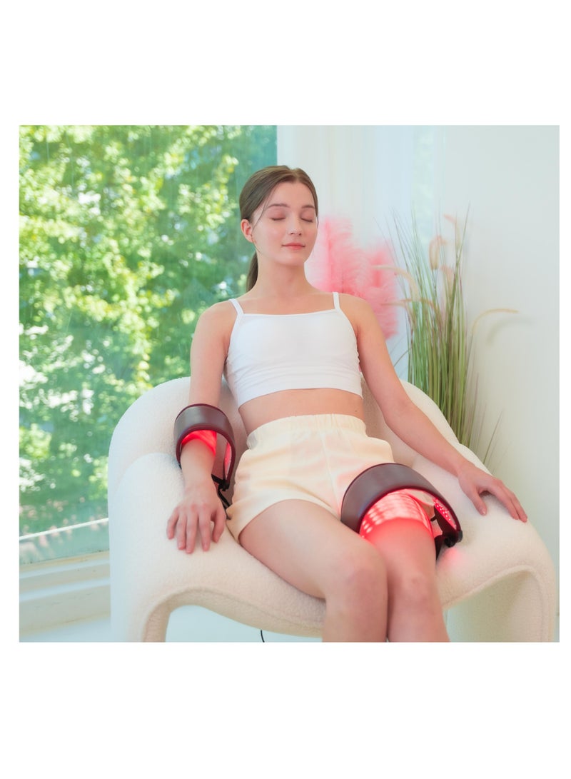 Benilight BeniLed Mini Infrared Red Light Therapy Device- 660nm/850 Nm Pulse Infrared Light Therapy Flexible Device - for Body Fat Loss - Anti-Aging -Pain Relief-FDA Approved Infrared Light Therapy