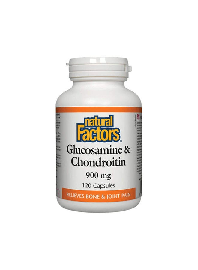 120 Capsules Glucosamine And Chondroitin Sulfates