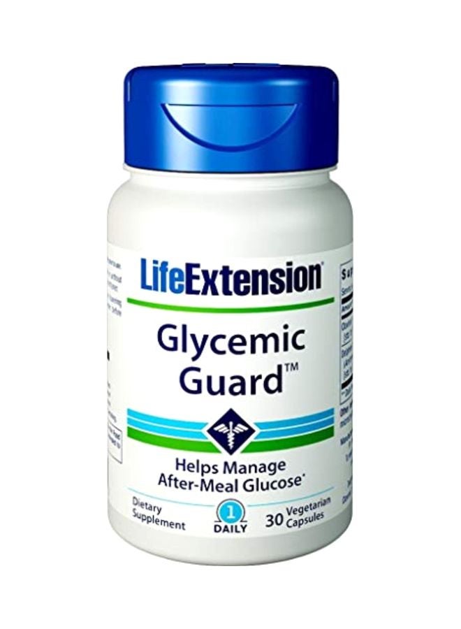 2-Piece Glycemic Guard Dietary Supplement - 30 Capsules