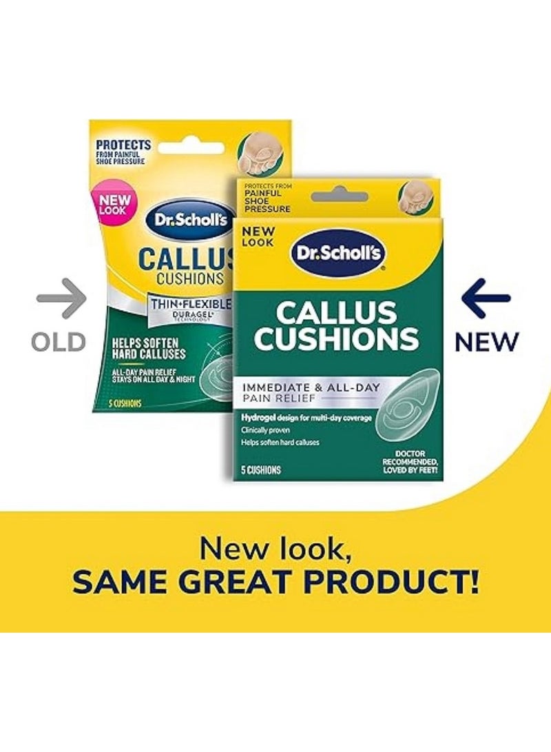 Callus Cushion For Immediate & All Day Pain Relief 5 Cushion Pack